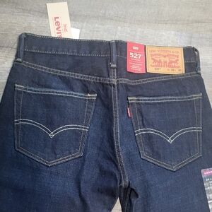 NWT Levi's Men's Dark Blue Slim Boot Jeans (29x30)
